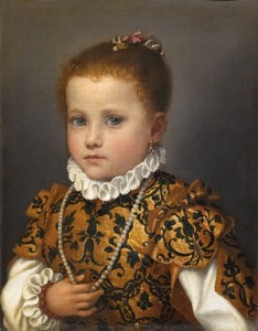 Portrait Of A Child Of The House Of Redetti