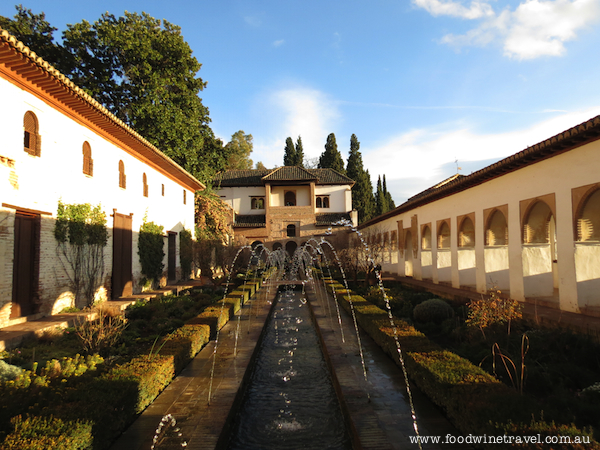 Alhambra, Granada, Christine's top travel experiences for 2013, www.foodwinetravel.com.au