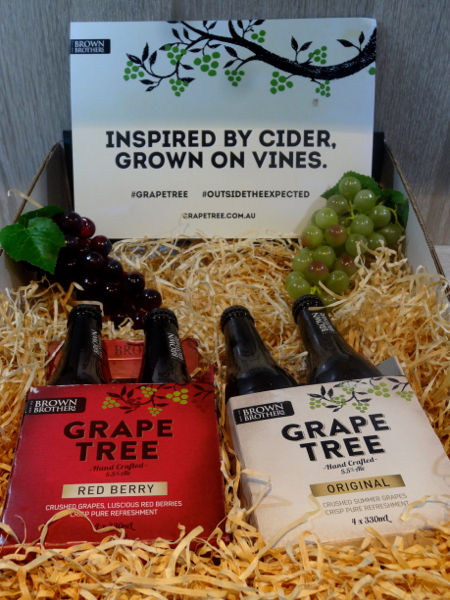 Inspired By Cider: Brown Brothers Grape Tree