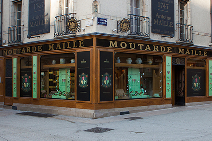 Maille Mustard Shop in Dijon