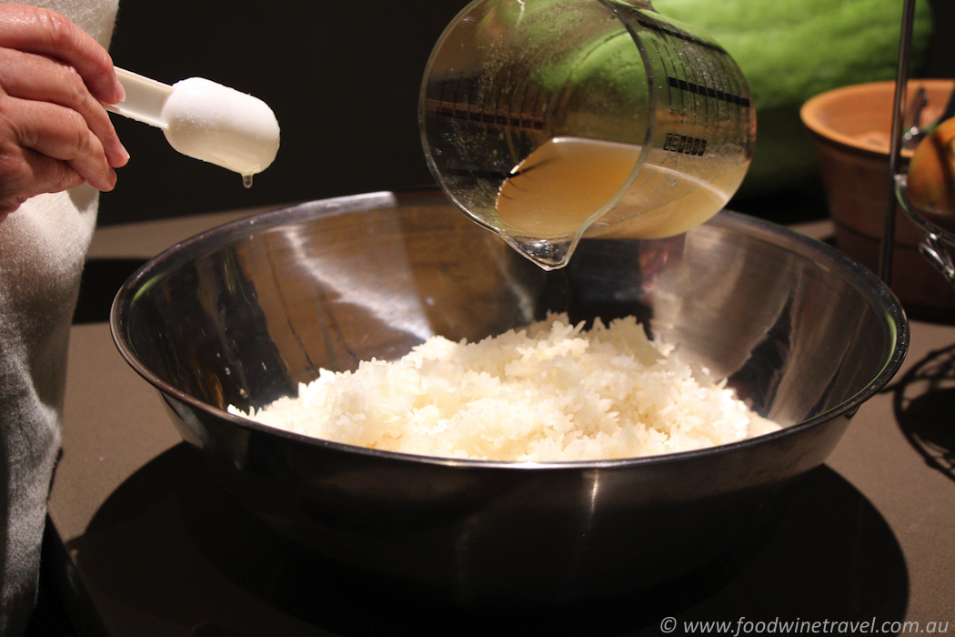 Naked Sushi vinegared rice