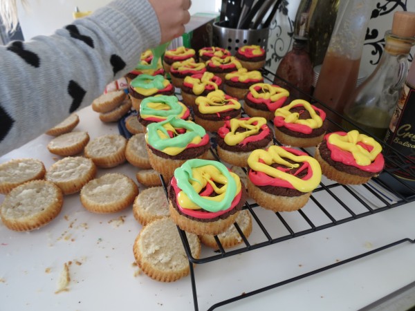 Burger Cupcakes