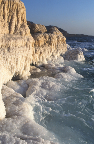 Salt Formation, Dead Sea, Jordan