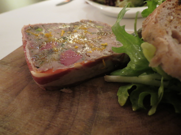 Duck And Prune Terrine, The Brasserie, Adelaide Hilton Hotel