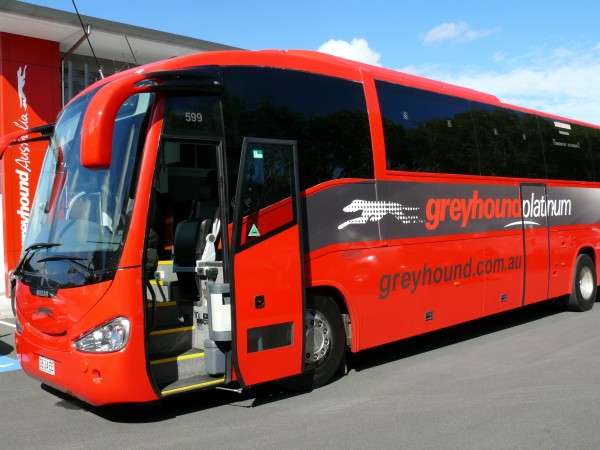 Greyhound Platinum service between Sydney and Canberra