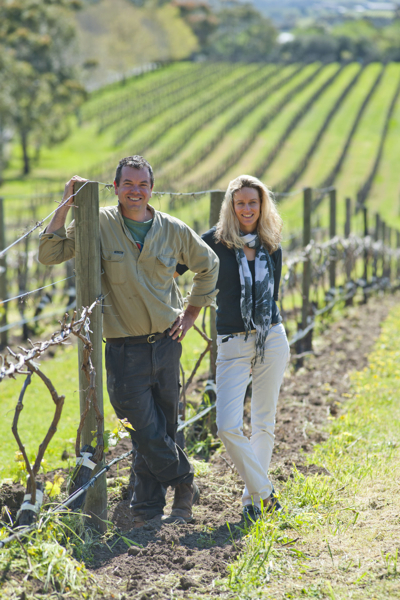 Joch Bosworth and Louise Hemsley-Smith, owners of Bosworth Wines and Spring Seed Wine Co