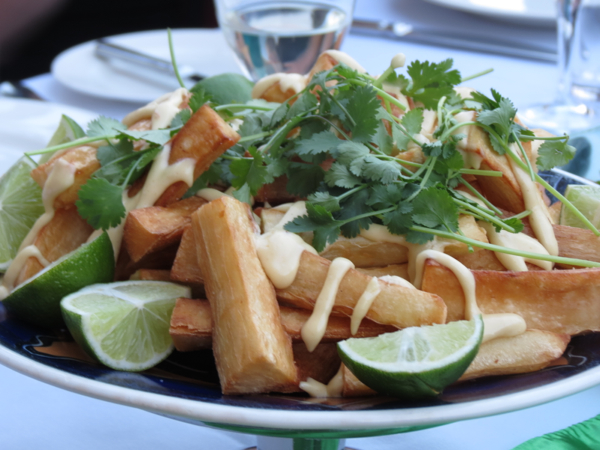 Dennis Leslie's Juka with Lime & Garlic Mayonnaise, served at Adelaide Hilton, Eat Drink Blog