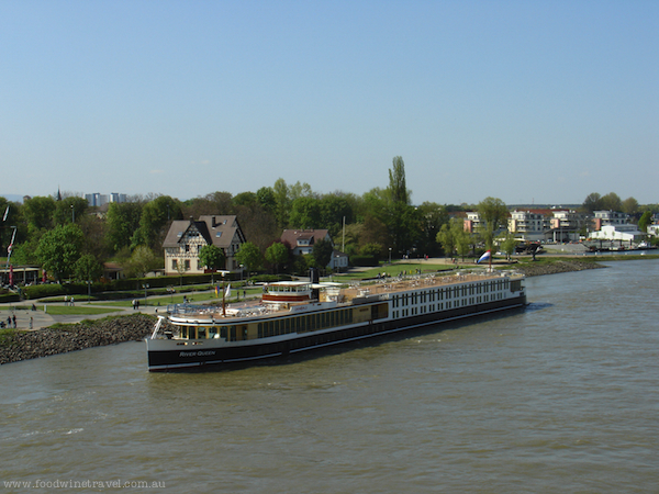 River Queen cruising on the Rhine River