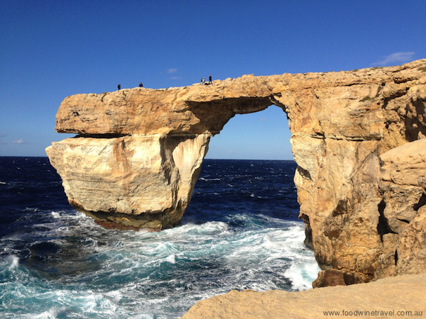 Dwerja coastal formations on Gozo, Malta