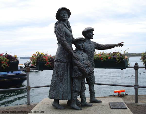 Emigration statue, Cork, Ireland