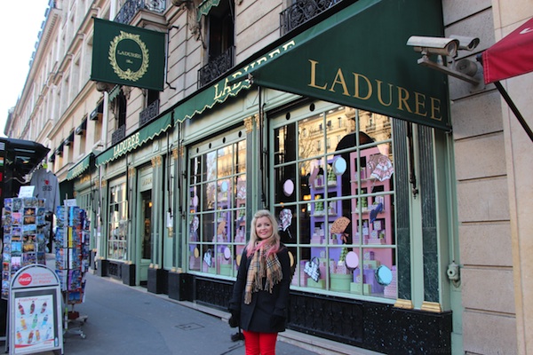 Café And Macarons In La Ville-Lumière