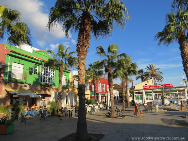 Promenade, Pedregalejo fishing village, near Malaga, Spain. www.foodwinetravel.com.au