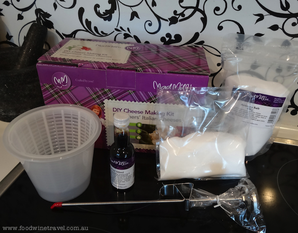 Mad Millie Beginners Italian cheesemaking kit