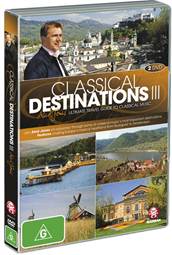 www.foodwinetravel.com.au Much of the world’s greatest classical music was inspired by the scenery along the Danube, the Main and the Rhine rivers. Classical Destinations III is the third in a series of DVDs presented by Aled Jones.