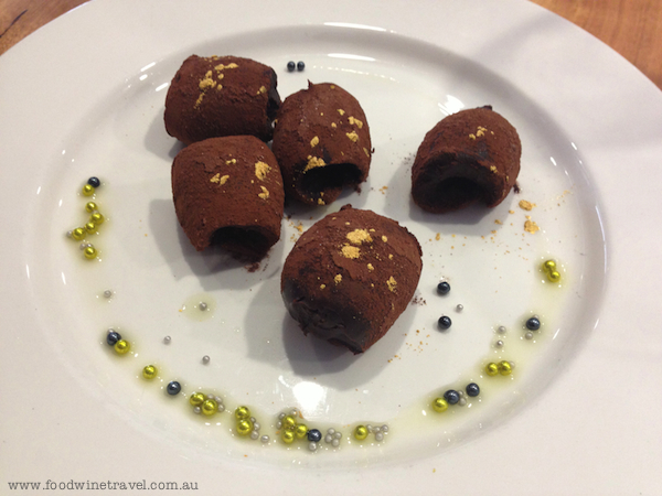 www.foodwinetravel.com.au Canberra is becoming synonymous with truffles; 3Seeds cooking school truffle long lunch. 