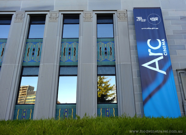 www.foodwinetravel.com.au The fabulous Art Deco style Arc Cinema is located at the National Film and Sound Archives (NFSA) in the grounds of the Australian National University and is one of the lesser-known jewels of Canberra.