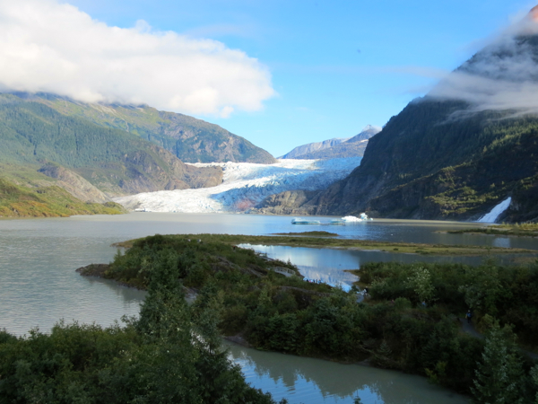 www.foodwinetravel.com.au Mendenhall Glacier. Celebrity Cruises 7-night Hubbard Glacier cruise, Inside Passage to Alaska.