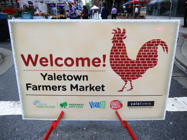 www.foodwinetravel.com.au Yaletown Farmers Market