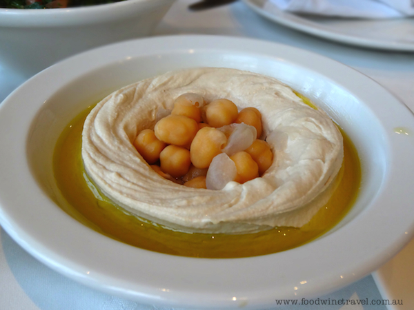 www.foodwinetravel.com.au Hummus, Jordan.
