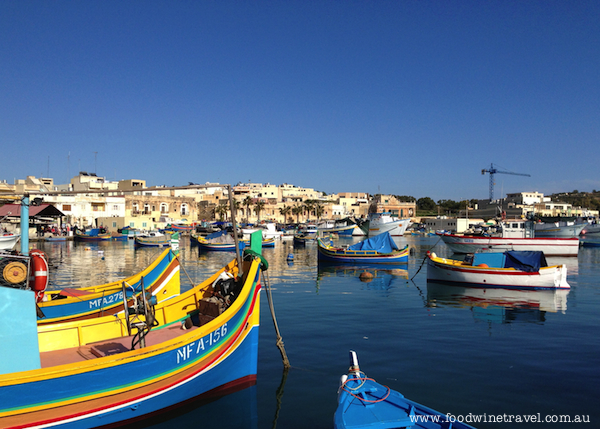 Marsaxlokk fishing village, Malta, Christine's top travel experiences for 2013, www.foodwinetravel.com.au