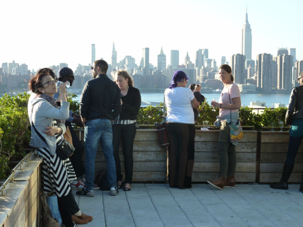 Brooklyn Grange Navy Yard Farm New York rooftop farm tour with Indira Naidoo www.foodwinetravel.com.au