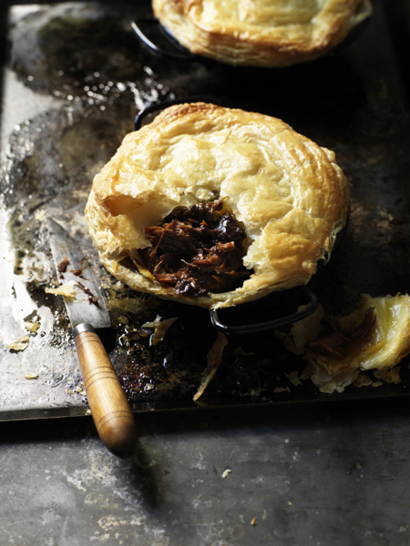 Lamb Shank and Prune Pies