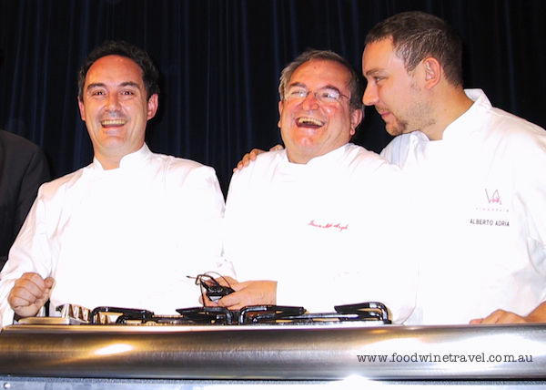 Ferran Adrià at Tasting Australia 2001