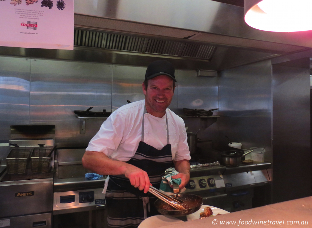 Ben O'Donoghue cooks a special Let's Do Lunch menu at Billy Kart Kitchen at Annerley for Good Food Month.