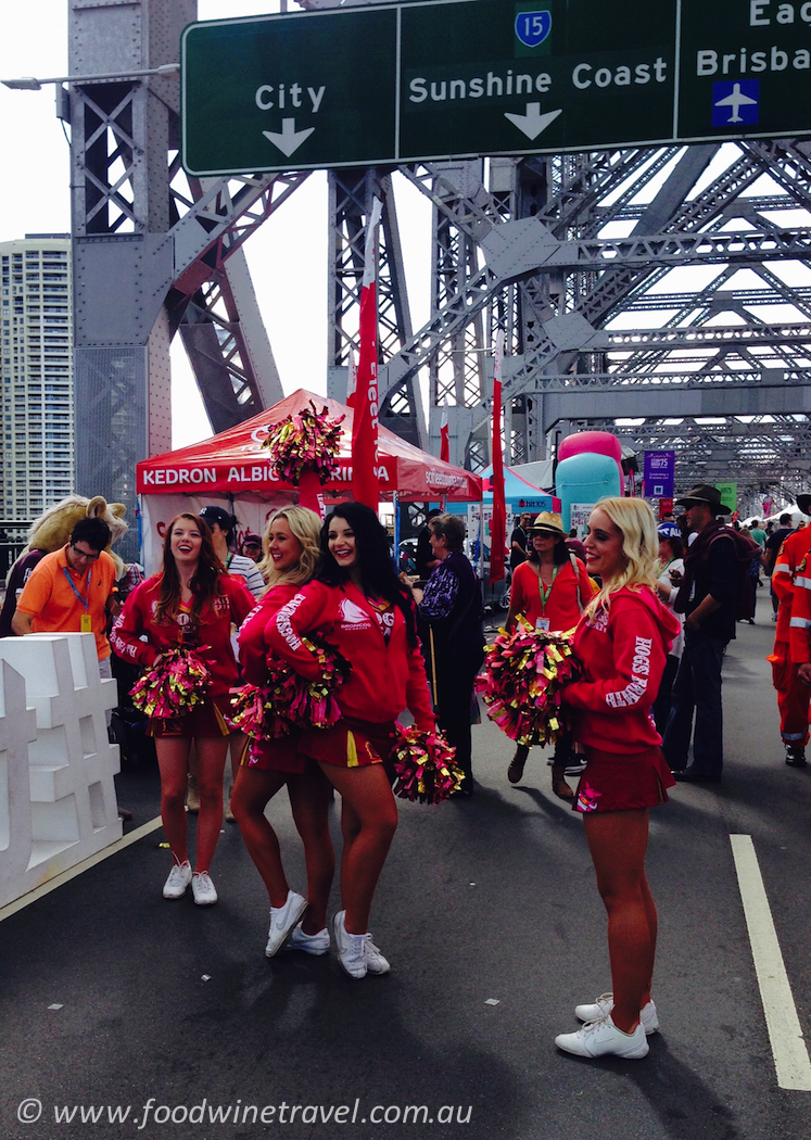 www.foodwinetravel.com.au, Story Bridge, 75th birthday, Eat Street Markets, Story Bridge closed to traffic.