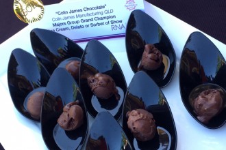 Colin James Gelato, grand champion, Royal Queensland Food & Wine Show