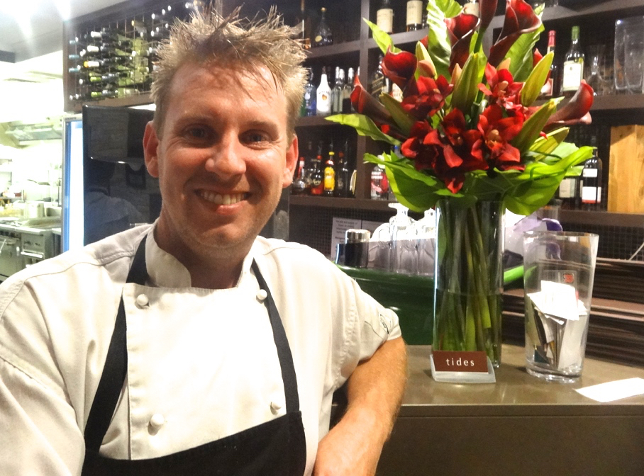 Michael Mulhearn, owner/chef of Tides Restaurant, Caloundra.