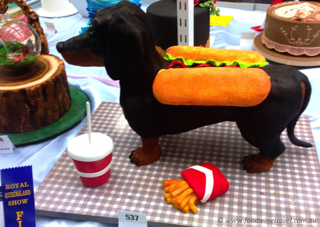 Ekka, Royal Queensland Show Cake Decorating Sausage Dog Cake