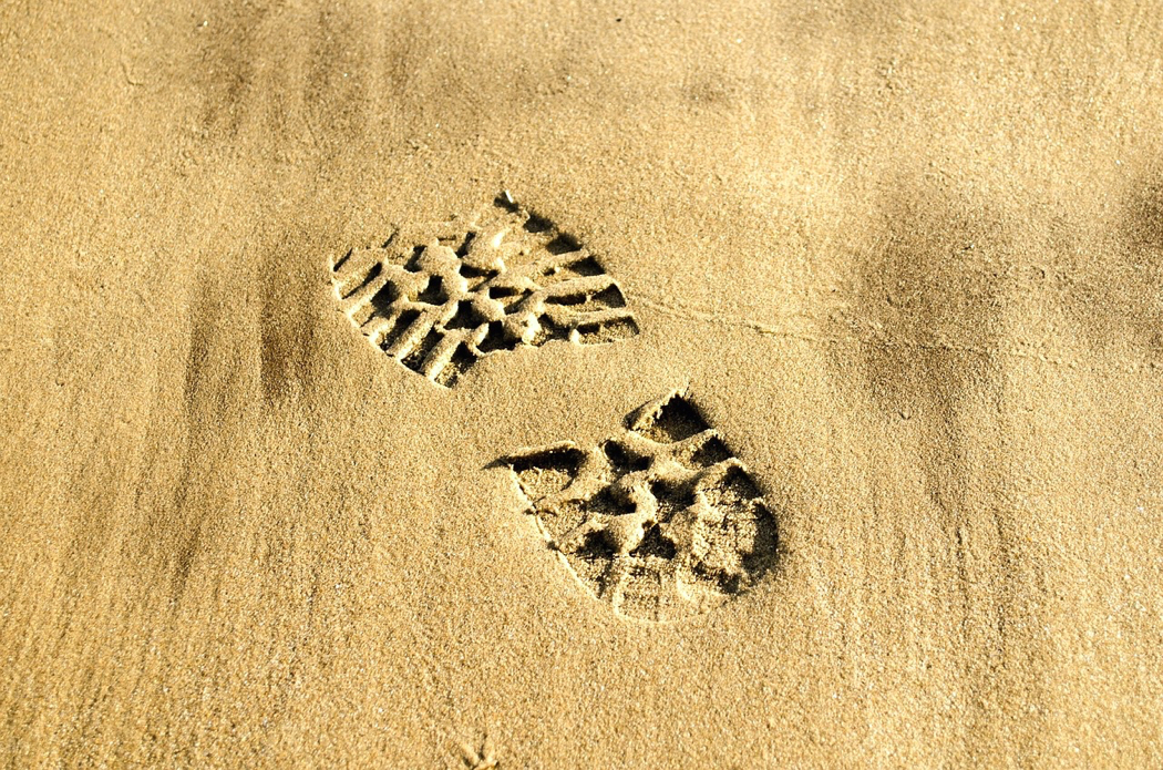 Footprints in Sand