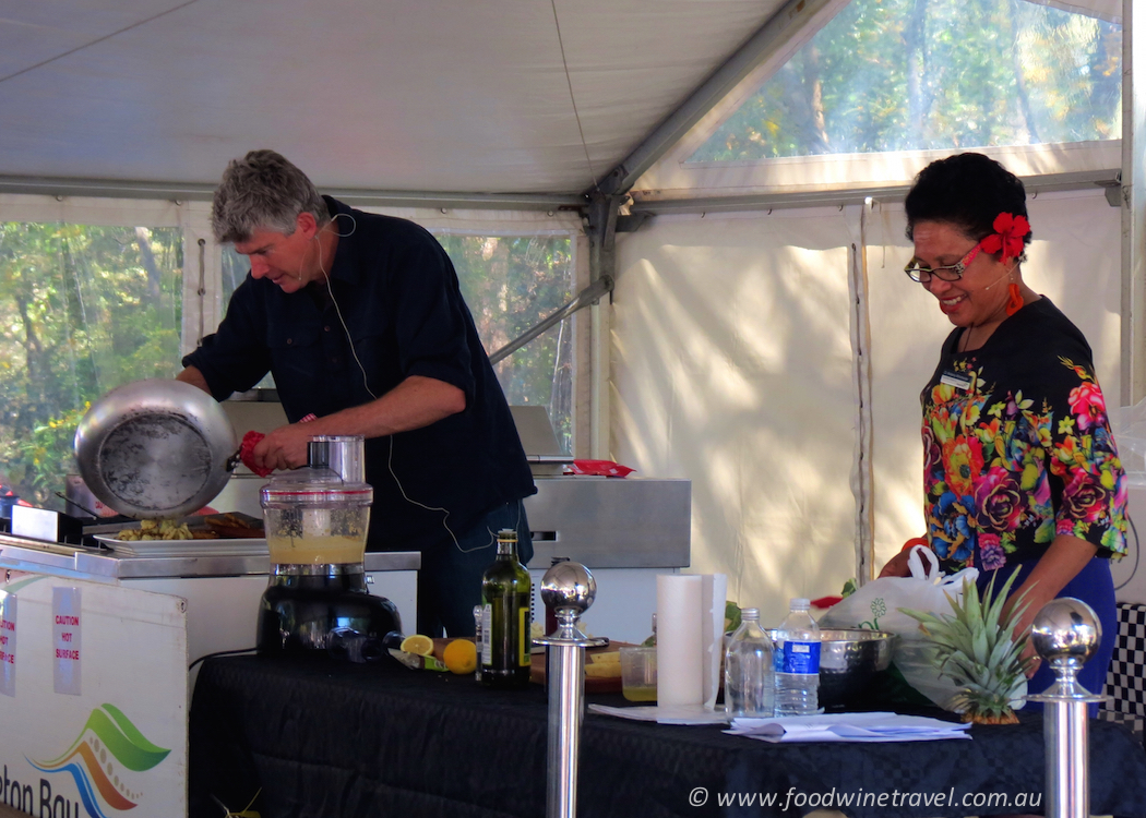 Gourmet Farmer Matthew Evans was the special guest at What’s Cooking in the Gardens?, an annual event in Redcliffe.