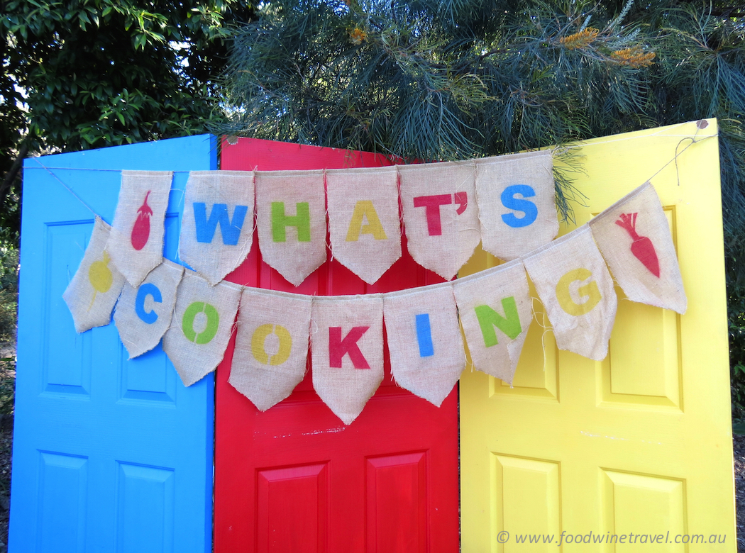 Gourmet Farmer Matthew Evans was the special guest at What’s Cooking in the Gardens?, an annual event in Redcliffe.