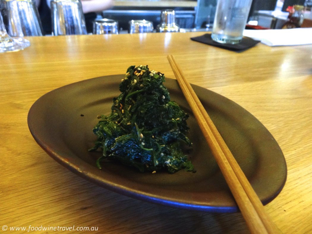 Spinach with goma dressing, Tokonoma Sydney