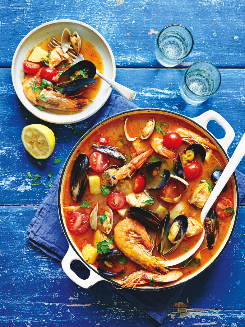 Fish Soup from The Meditteranean Diet Cookbook, by Dr Catherine Itsiopoulos