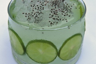 Iced Lime and Chia Smoothie, from Lima The Cookbook