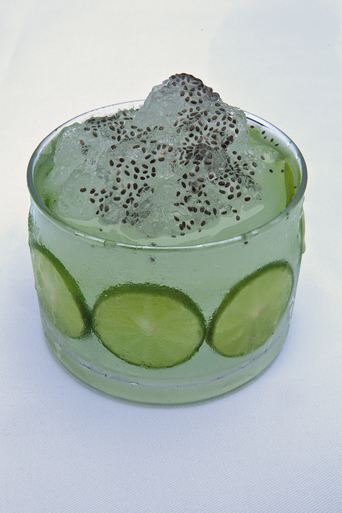 Iced Lime and Chia Smoothie, from Lima The Cookbook