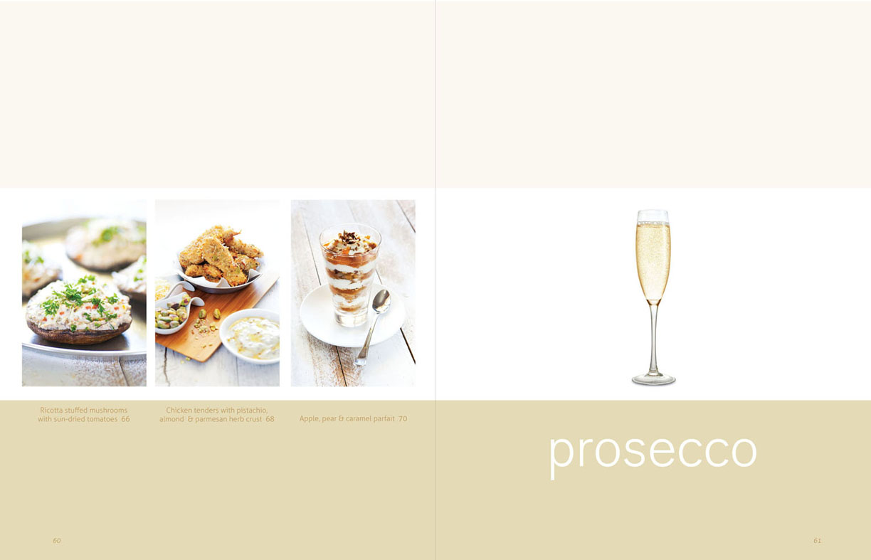 Paired Matching Champagne and Sparkling Wines with food