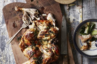 Roast Chicken and Herbs, from Sharing Puglia