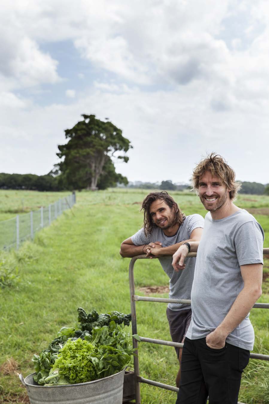 Darren Robertson and Mark LaBrooy from The Blue Ducks’ Real Food