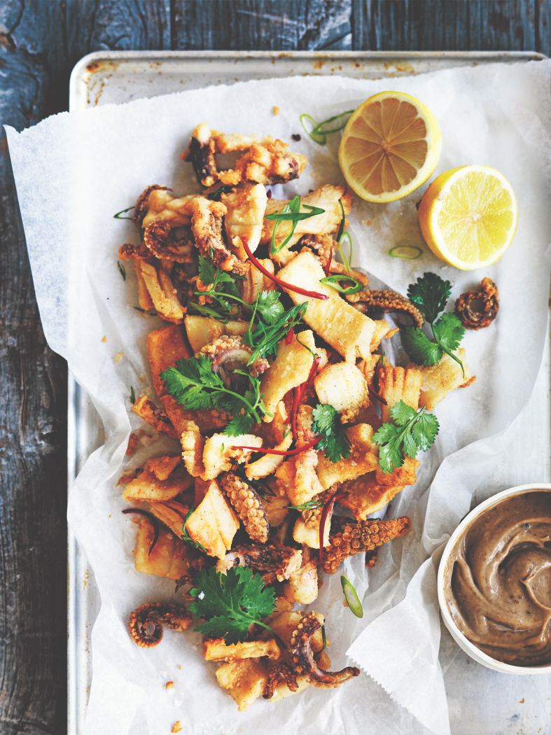 Salt & Pepper Squid from The Blue Ducks’ Real Food