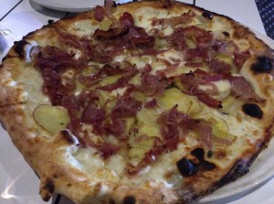 Julius Brisbane's Best Pizza Potato Red Onion