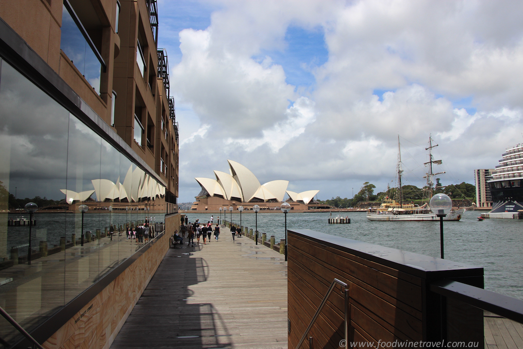 The Dining Room at the Park Hyatt Exterior View with Opera House