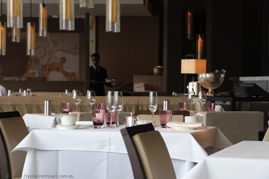 The Dining Room at the Park Hyatt Waiter