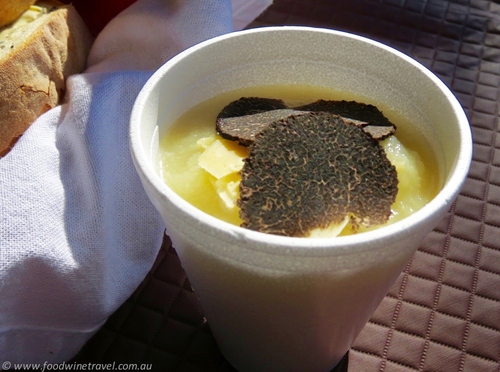 Truffle dish, Tarago Truffles, Canberra