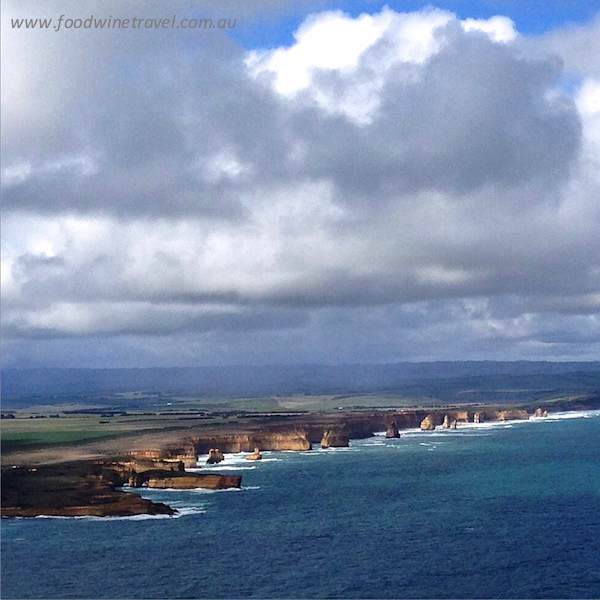 Twelve Apostles From Helicopter