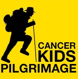 Mike Trench walking the Via Francigena to raise money for Kids With Cancer.