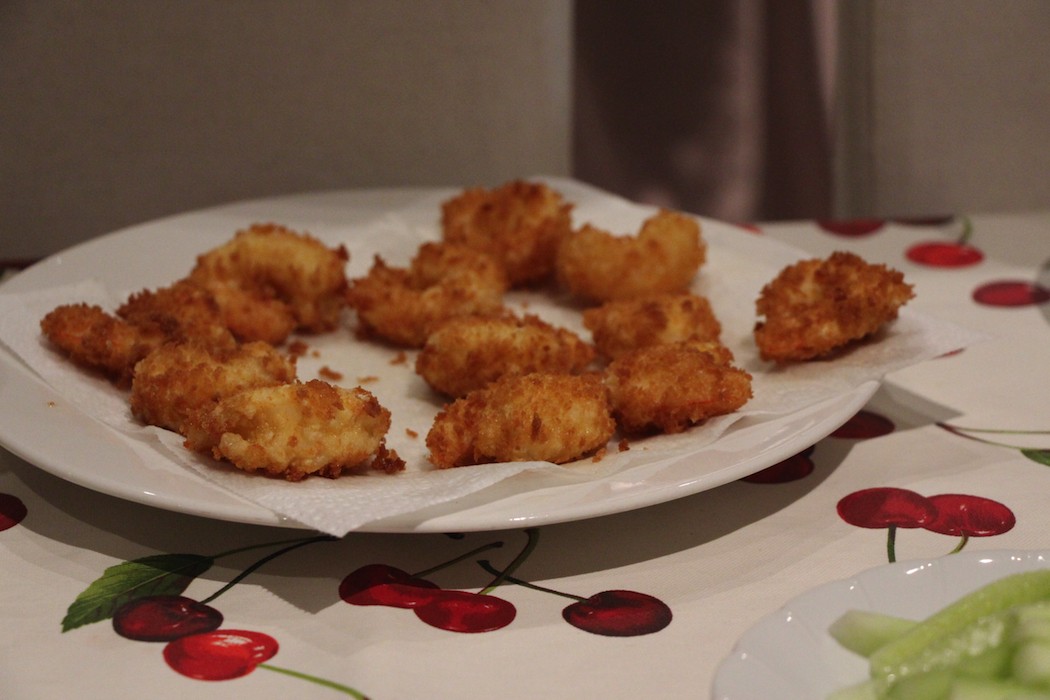 Naked Sushi tempura prawns